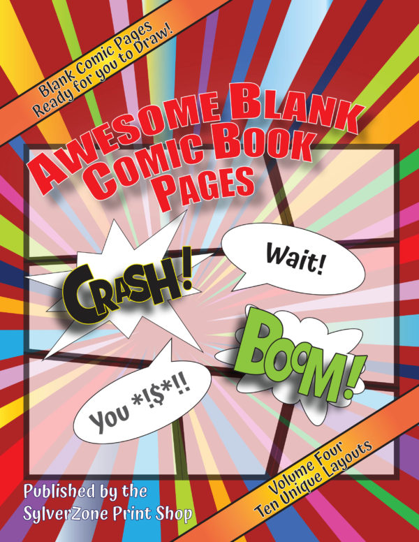 comics blank pages