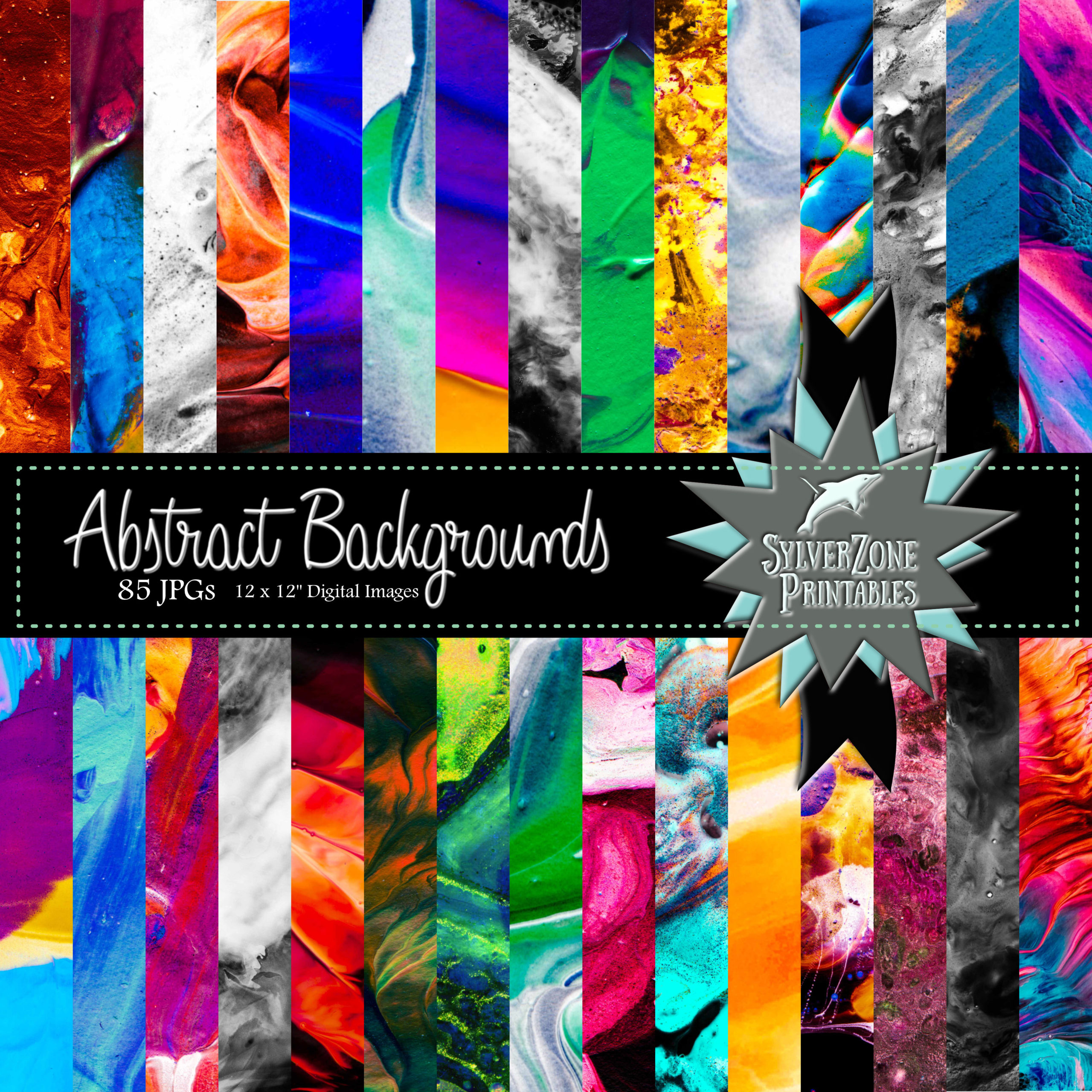 Abstract digital backgrounds