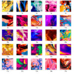 Abstract digital backgrounds