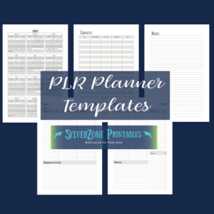PLR Planner pages